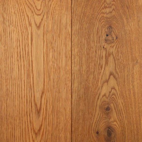 Master Color Oil - Light Brown applied to European Oak.